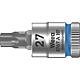 Cle a cliquet WERA 8767 A HF Torx T27 Longueur 28,0mm traction 6,3mm (1/4")