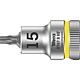 Cle a cliquet WERA 8767 B HF Torx T15 Longueur 35,0mm traction 9,52mm (3/8")