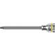 Ratchet bit WERA 8767 B HF Torx T25 Length 107.0mm Drive 9.52mm (3/8")