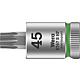 Knarreneinsatz WERA 8767 B HF Torx T45 Länge 35,0mm Antrieb 9,52mm (3/8")