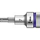 Ratchet bit WERA 8740 C HF hexagonal socket 7mm length 60.0mm drive 12.7mm (1/2")