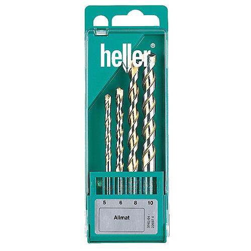 Coffret de forets multifonctions heller® 3740 ALLMAT, tige cylindrique, 4 pièces Standard 1