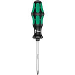 Phillips Pozidriv screwdriver WERA Kraftform Plus series 300 hex blade