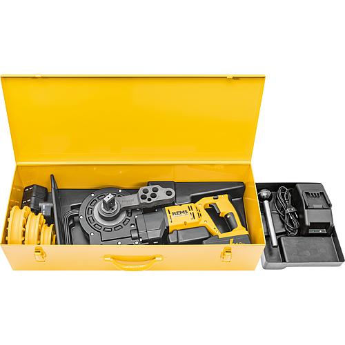 Cordless Curvo 22 V, pipe bender set 15-18-22 Anwendung 3