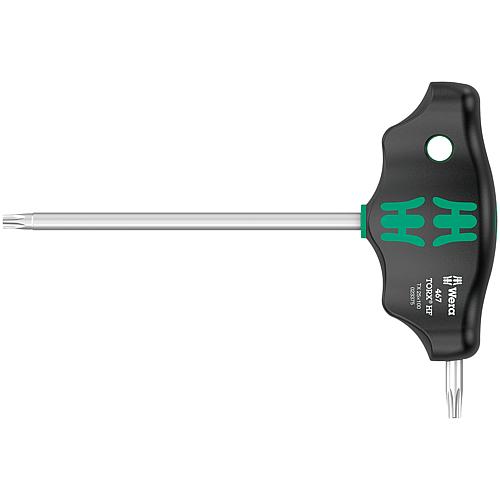 Cross-handle TORX® screwdriver, WERA long and short shaft, holding function Standard 1