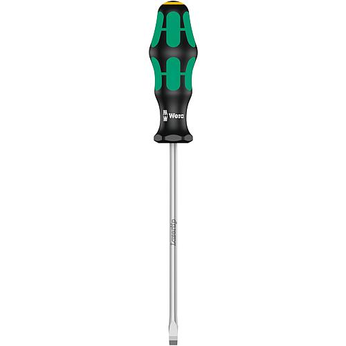 Slotted screwdriver WERA Kraftform Plus series 300 workshop blade round Standard 1