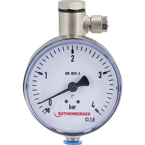 Spare pressure gauge 0 - 4 bar for gas pump GW 150/4 G 1/4""