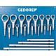 Box wrench set, 19 piece Standard 1