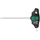 Cross-handle TORX© screwdriver WERA with holding function T9x100mm