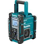 Cordless building site radio 12-18 V, with charging function