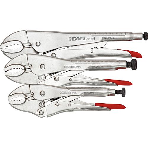 Gripping pliers set, 3-piece Standard 1