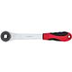 Gear ratchet 1/2" with through-hole square for clockwise/anti-clockwise rotation Standard 1