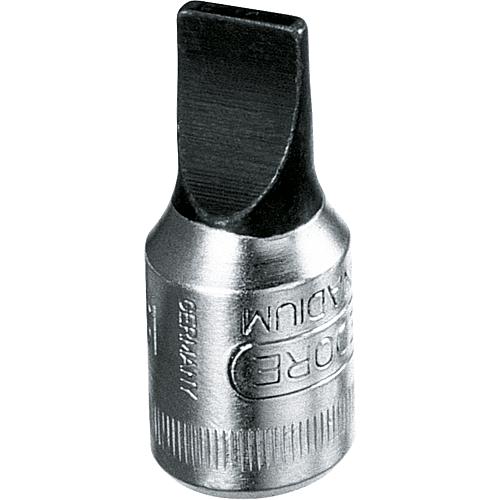 Schraubendrehereinsätze 1/4" Schlitz, metrisch, kurz Standard 1