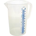 Funnel, bottles, measuring cup