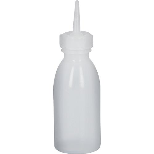 Plastic bottle with drip cap, 125ml