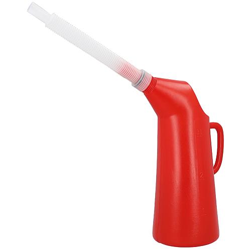 Measuring jug, polyethylene 3000 ml with flexible spout