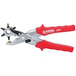 Revolving punch pliers