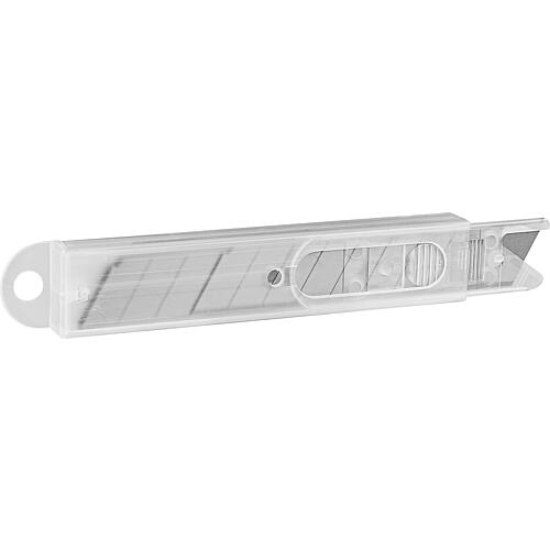 Replacement blades for utility knives, blade width (mm): 18, PU = 10 pieces