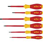 Slotted, Phillips electric
Screwdriver set