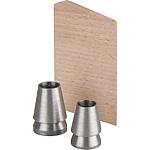 Assortment set, 3 piece wedges for axe