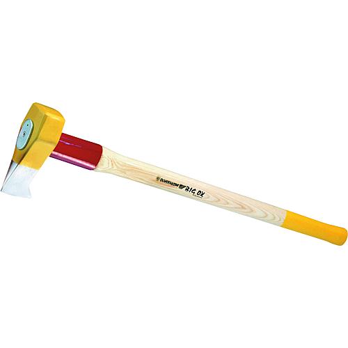 Wood splitting hammer complete length 850mm, weight 3kg Weight 3.0 kg, cutting edge L = 70 mm