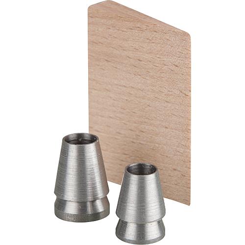 Fitting kit 2-part for handsappies and hatchets 