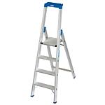 Stepladder with material tray