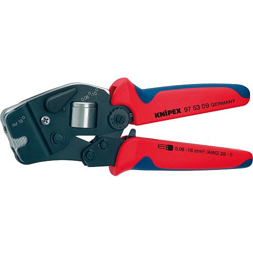 Self-setting crimping tool, frontal feed-in Standard 1