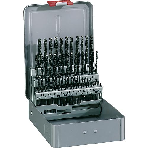 Twist drill set HSS, DIN 338 RN Standard 3