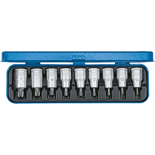 Jeu de tournevis 1/2", 9 tournevis, pour TORX T Standard 1