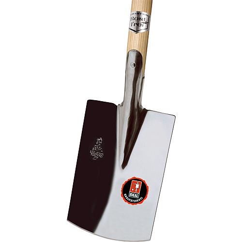 Britta Spade gardener shape stainless steel, size 0, T-handle