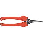 Secateurs P128-19 with long, narrow bypass cutting head