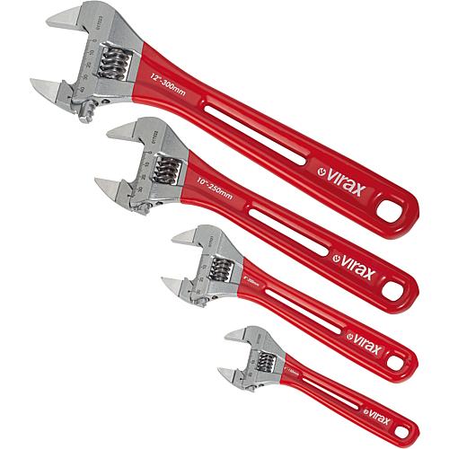 Adjustable spanner with narrow jaws Standard 1