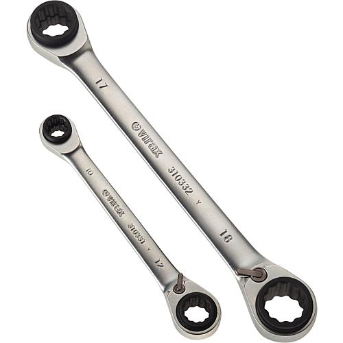 Ratchet spanner 4 in 1 SW: 8-19mm