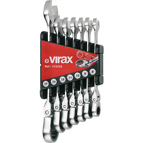 Ratchet spanner set 8-17 mm Standard 1