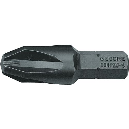 Screwdriver bit 1/4” Pozidriv, economy pack