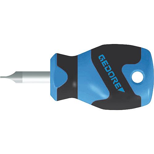 Phillips screwdriver GEDORE short form 1.2x6.5x25 mm total length: 81 mm