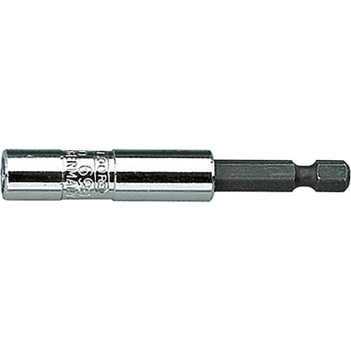 Bit holder 1/4" with magnet, for machine screwdriver Standard 1