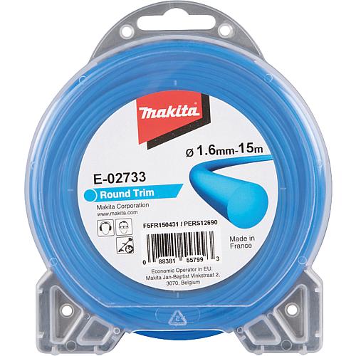 Fil de coupe MAKITA E-02733 Ø 1,6mm, longueur 15mm rond