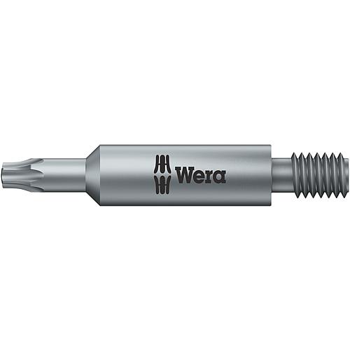 Bits 867/15 WERA, M 6 thread connection, for TORX®, toughened, for universal application