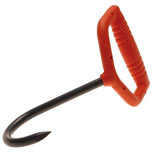 Steel hook 1210 with 3-edge tip and transverse handle Standard 1