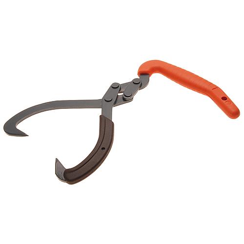 Steel pliers 1408 with hand support on one side Standard 1