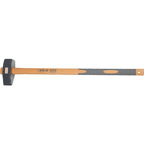 Sledgehammer LS-MAS SE-TR-4FG, with wedge and flat head, straight fibreglass handle Standard 1