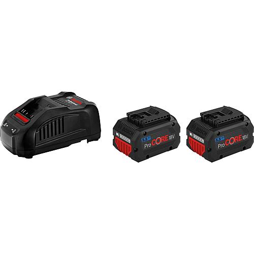 Kit de batteries 18 V, 2 x 5,5 Ah batterie ProCORE et chargeur Standard 1