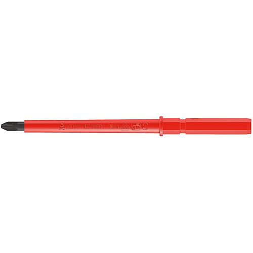 Interchangeable bit WERA VDE Kraftform Compact insulated Phillips PH0x154mm