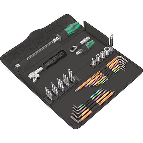 Kraftform Compact F1 screwdriver set for window makers, 35-piece Standard 1