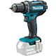 Cordless drill/screwdriver DDF482RFJ, 18 V without Batteries and chargers and cordless construction site radio, 18 V