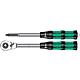 WERA Zyklop hybrid ratchet set, 1/2” ratchet 281 mm, extension 134 mm, handle length 137 mm Standard 1