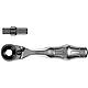 Zyklop Mini 1 WERA, solid steel ratchet, 1/4” drive for direct bit holding Standard 1