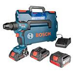 GSR 18V-55 cordless drill/driver set, with 2 x 4.0 ProCORE batteries, 1 x 5.0 Ah, charger and transport case